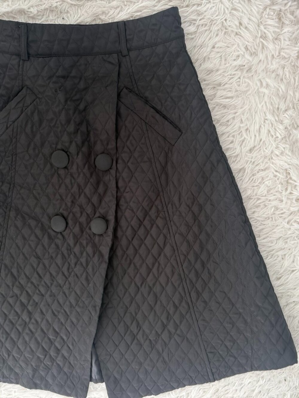 women quilted skirt